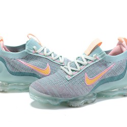 Air VaporMax 2021 Flyknit (W/M) Shoes Green Pink DH4088-300