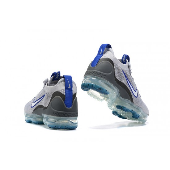 Air VaporMax 2021 Flyknit (W/M) Shoes Grey Blue