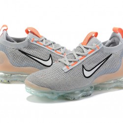 Air VaporMax 2021 Flyknit (W/M) Shoes Grey Orange DH4084-002 