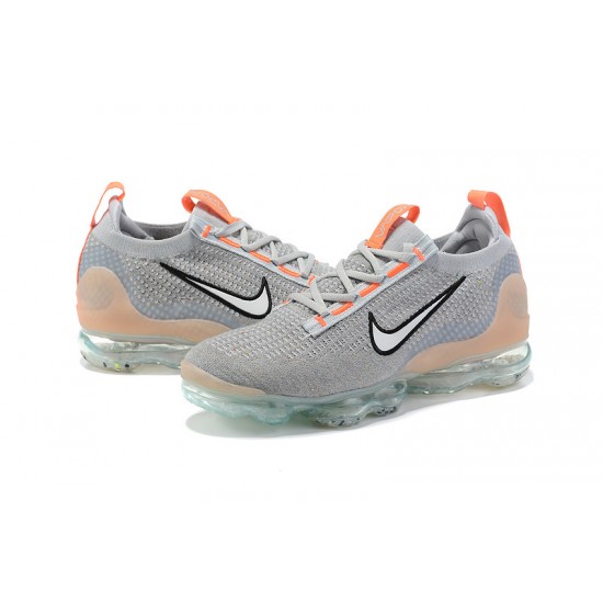 Air VaporMax 2021 Flyknit (W/M) Shoes Grey Orange DH4084-002