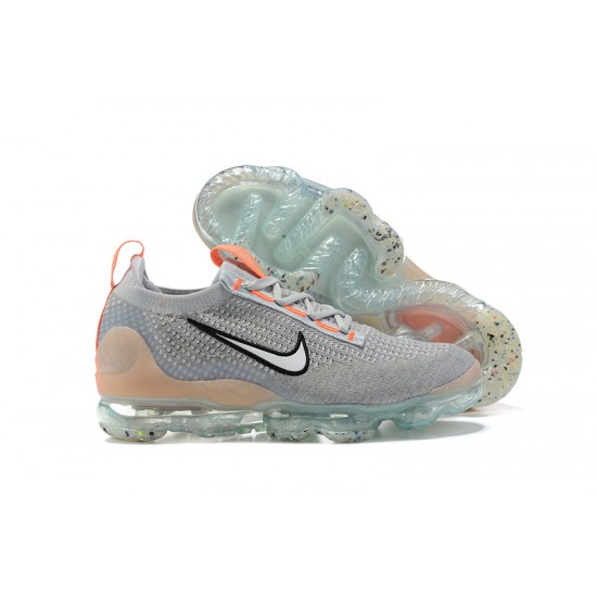 Air VaporMax 2021 Flyknit (W/M) Shoes Grey Orange DH4084-002