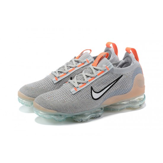 Air VaporMax 2021 Flyknit (W/M) Shoes Grey Orange DH4084-002