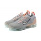 Air VaporMax 2021 Flyknit (W/M) Shoes Grey Orange DH4084-002