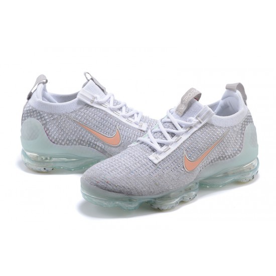 Air VaporMax 2021 Flyknit (W/M) Shoes Grey Orange DH4090-002