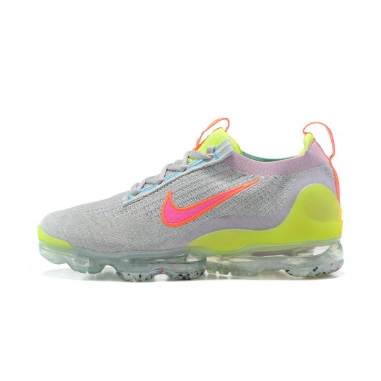 Air VaporMax 2021 Flyknit (W/M) Shoes Grey Pink DH4088-002