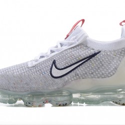 Air VaporMax 2021 Flyknit (W/M) Shoes Grey Red DB1550-003