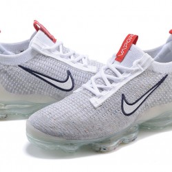 Air VaporMax 2021 Flyknit (W/M) Shoes Grey Red DB1550-003