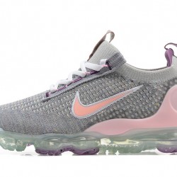 Air VaporMax 2021 Flyknit (W/M) Shoes Grey and Pink