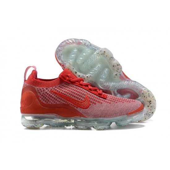 Air VaporMax 2021 Flyknit (W/M) Shoes Red DC4112-800