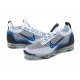 Air VaporMax 2021 Flyknit (W/M) Shoes White Blue DM0025-001