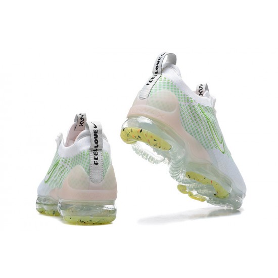 Air VaporMax 2021 Flyknit (W/M) Shoes White Green FD0871-100