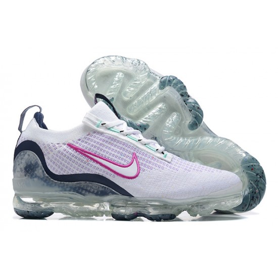 Air VaporMax 2021 Flyknit (W/M) Shoes White Pink DB1550-105