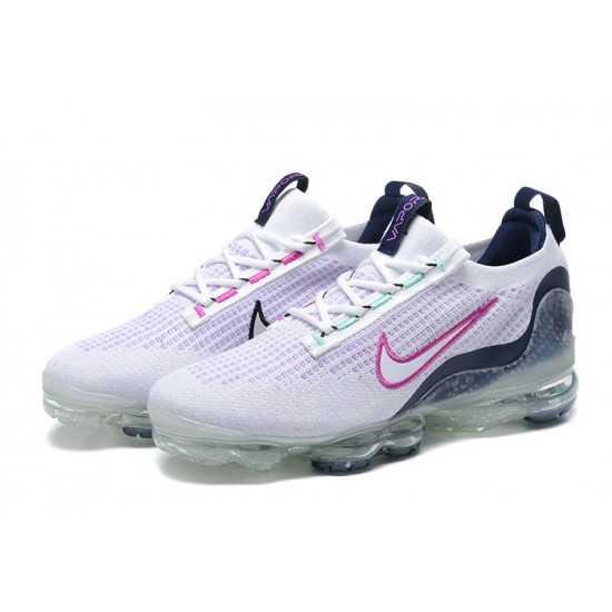 Air VaporMax 2021 Flyknit (W/M) Shoes White Pink DB1550-105