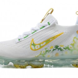 Air VaporMax 2021 Flyknit (W/M) Shoes White Yellow