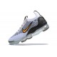 Air VaporMax 2021 Flyknit (W/M) Shoes White Yellow and Black