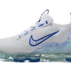 Air VaporMax 2021 Flyknit (W/M) Shoes White and Blue