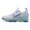 Air VaporMax 2021 Flyknit (W/M) Shoes White and Blue