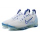 Air VaporMax 2021 Flyknit (W/M) Shoes White and Blue