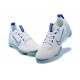 Air VaporMax 2021 Flyknit (W/M) Shoes White and Blue