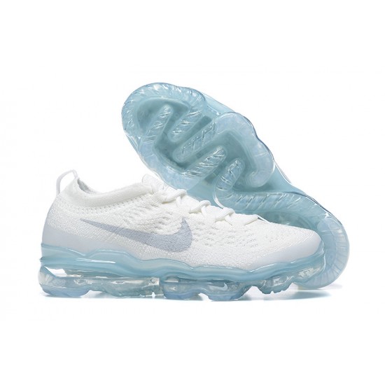 Air VaporMax 2023 Flyknit Pure (W/M) Shoes Platinum White Blue DV1678-002