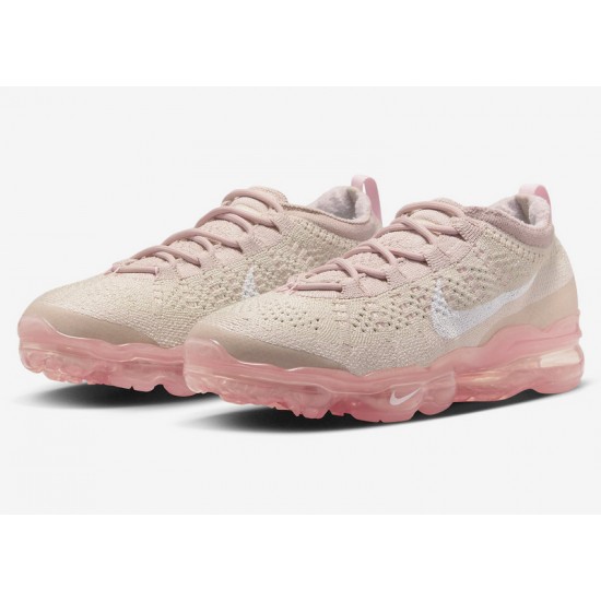 Air VaporMax 2023 Flyknit (W) Shoes  Oatmeal Pink DV6840-101