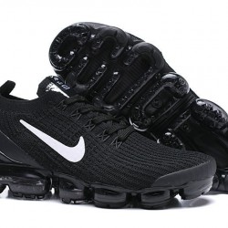 Womens/Mens Nike Air VaporMax Flyknit 3 Black Sneakers AJ6900-001