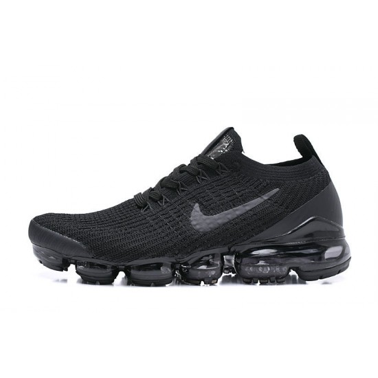 Womens/Mens Nike Air VaporMax Flyknit 3 Black Sneakers AJ6900-004