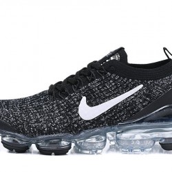 Womens/Mens Nike Air VaporMax Flyknit 3 Black White Sneakers AJ6900-212