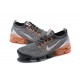 Womens/Mens Nike Air VaporMax Flyknit 3 Grey Orange Sneakers AJ6900-024