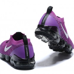 Womens/Mens Nike Air VaporMax Flyknit 3 Purple Black Sneakers AJ6900-502