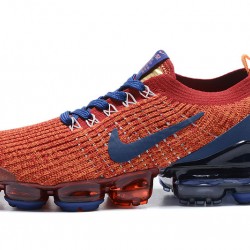 Womens/Mens Nike Air VaporMax Flyknit 3 Red Blue Sneakers AJ6900-600