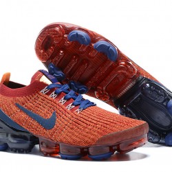 Womens/Mens Nike Air VaporMax Flyknit 3 Red Blue Sneakers AJ6900-600