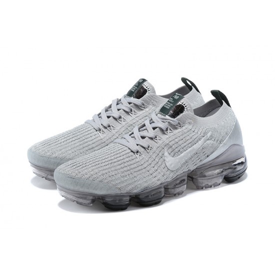 Womens/Mens Nike Air VaporMax Flyknit 3 Silver Grey Sneakers AJ6900-101