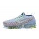 Womens/Mens Nike Air VaporMax Flyknit 3 White Blue Sneakers AJ6910-200