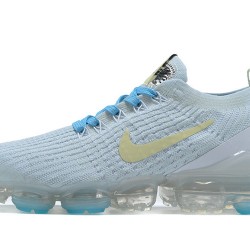 Womens/Mens Nike Air VaporMax Flyknit 3 White Blue Sneakers AJ6910-500