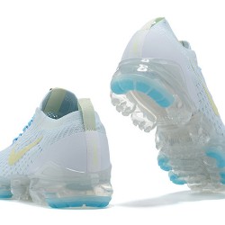 Womens/Mens Nike Air VaporMax Flyknit 3 White Blue Sneakers AJ6910-500