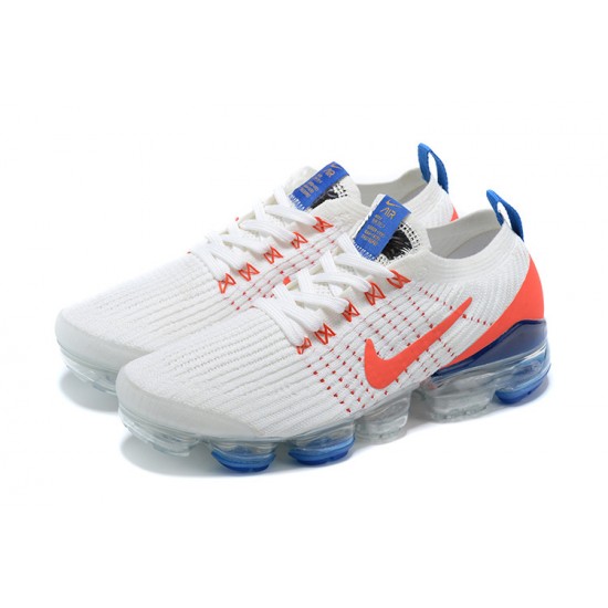 Womens/Mens Nike Air VaporMax Flyknit 3 White Blue Sneakers CZ7994-100