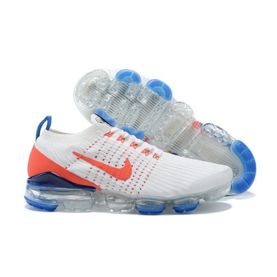 Womens/Mens Nike Air VaporMax Flyknit 3 White Blue Sneakers CZ7994-100