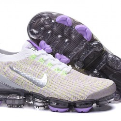 Womens/Mens Nike Air VaporMax Flyknit 3 White Purple Sneakers AJ6900-102