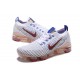 Womens/Mens Nike Air VaporMax Flyknit 3 White Red Sneakers AJ6910-501