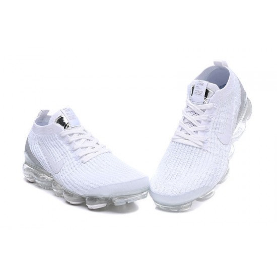 Womens/Mens Nike Air VaporMax Flyknit 3 White Sneakers AJ6900-100