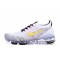 Womens/Mens Nike Air VaporMax Flyknit 3 White Yellow Sneakers AJ6900-103