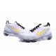 Womens/Mens Nike Air VaporMax Flyknit 3 White Yellow Sneakers AJ6900-103