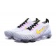 Womens/Mens Nike Air VaporMax Flyknit 3 White Yellow Sneakers AJ6900-103