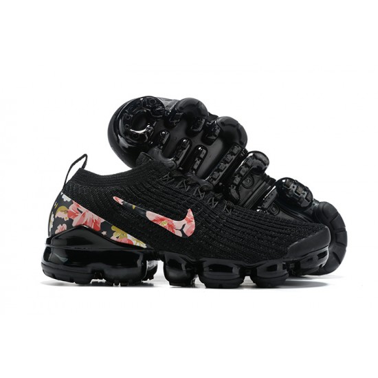 Womens Nike Air VaporMax Flyknit 3 Black Sneakers CK0730-188