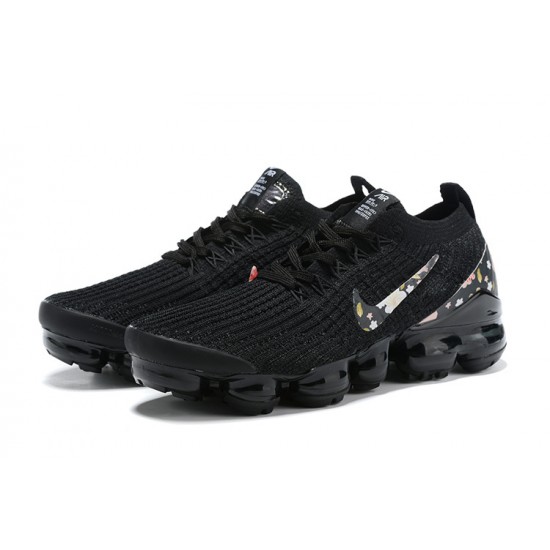 Womens Nike Air VaporMax Flyknit 3 Black Sneakers CK0730-188