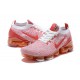 Womens Nike Air VaporMax Flyknit 3 Pink Red Sneakers CK0730-188