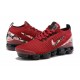 Womens Nike Air VaporMax Flyknit 3 Red Black Sneakers CT1274 -600