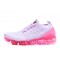 Womens Nike Air VaporMax Flyknit 3 White Pink Sneakers AJ6910-005