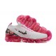 Womens Nike Air VaporMax Flyknit 3 White Pink Sneakers AJ6910-601